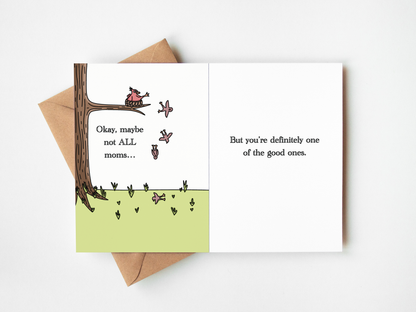 "Bird Mom" Mother's Day Card