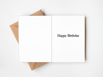 "Trash Baby" Birthday Card (From One Parent)